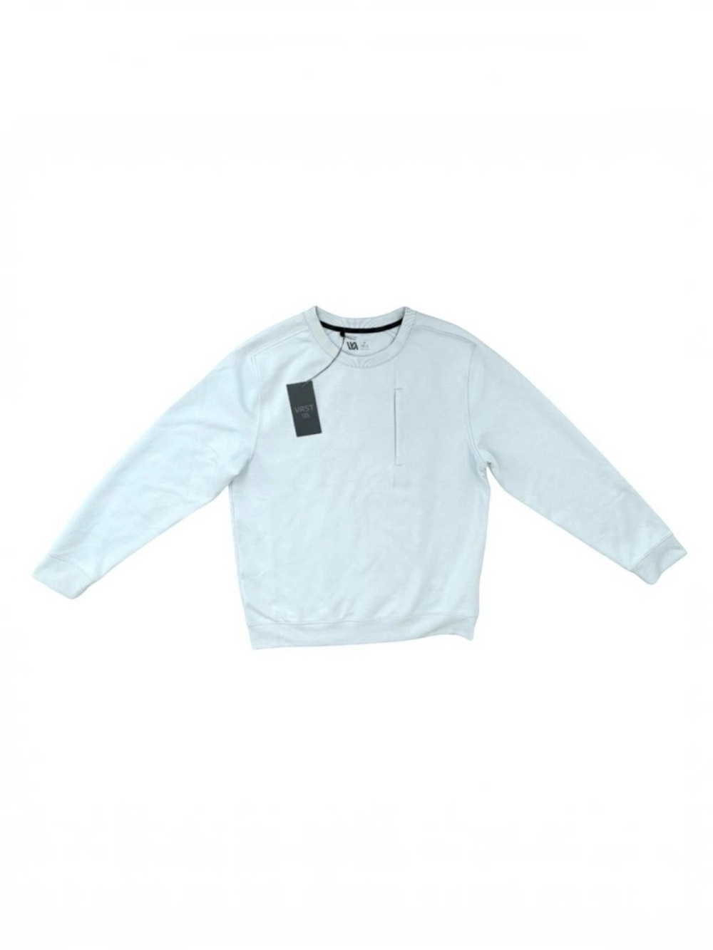 VRST Pinnacle Fleece Golf Crewneck Blue Medium M NWT